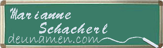 Marianne Schacherl Visitenkarte